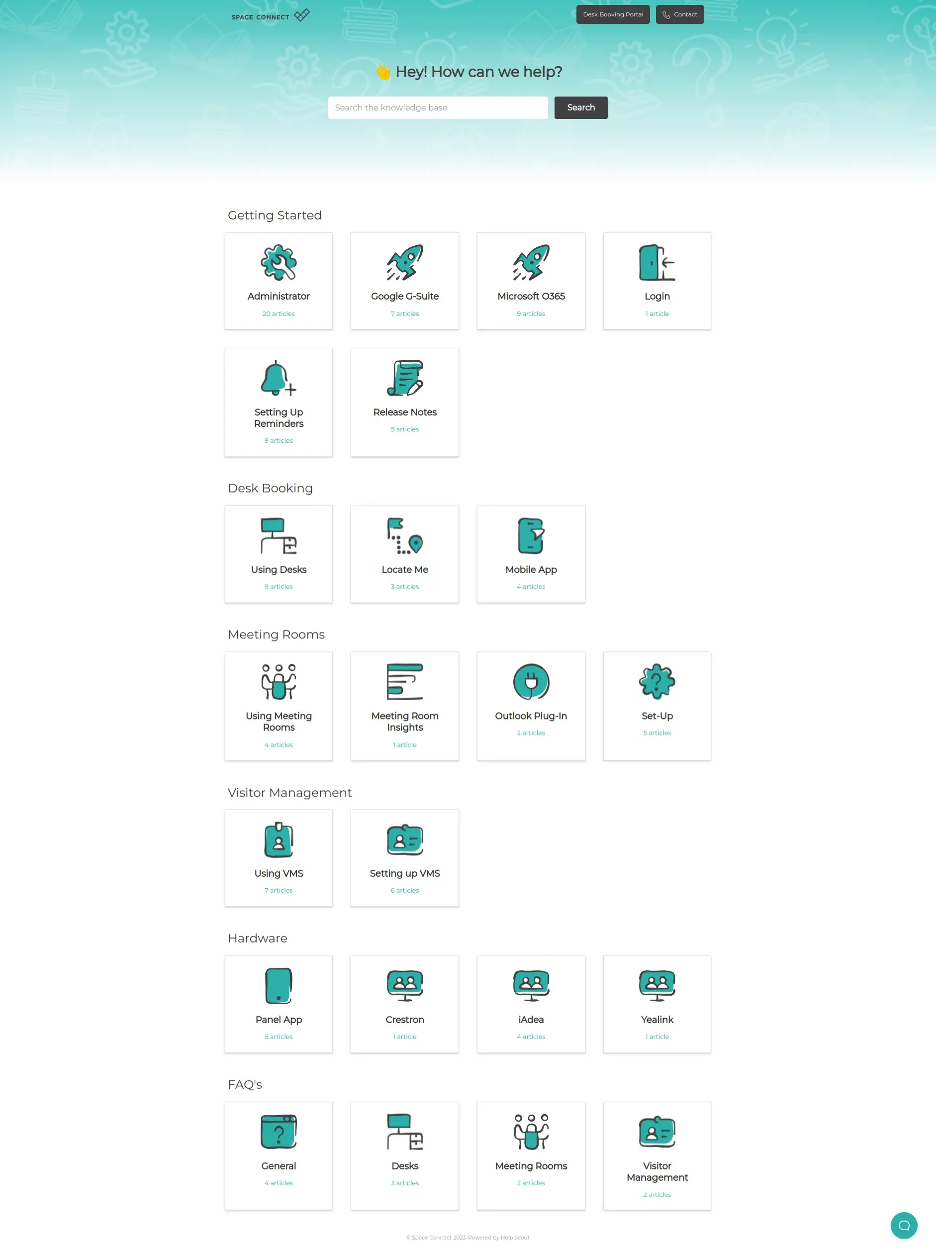 Space Connect, Website design by QuantraLoop
