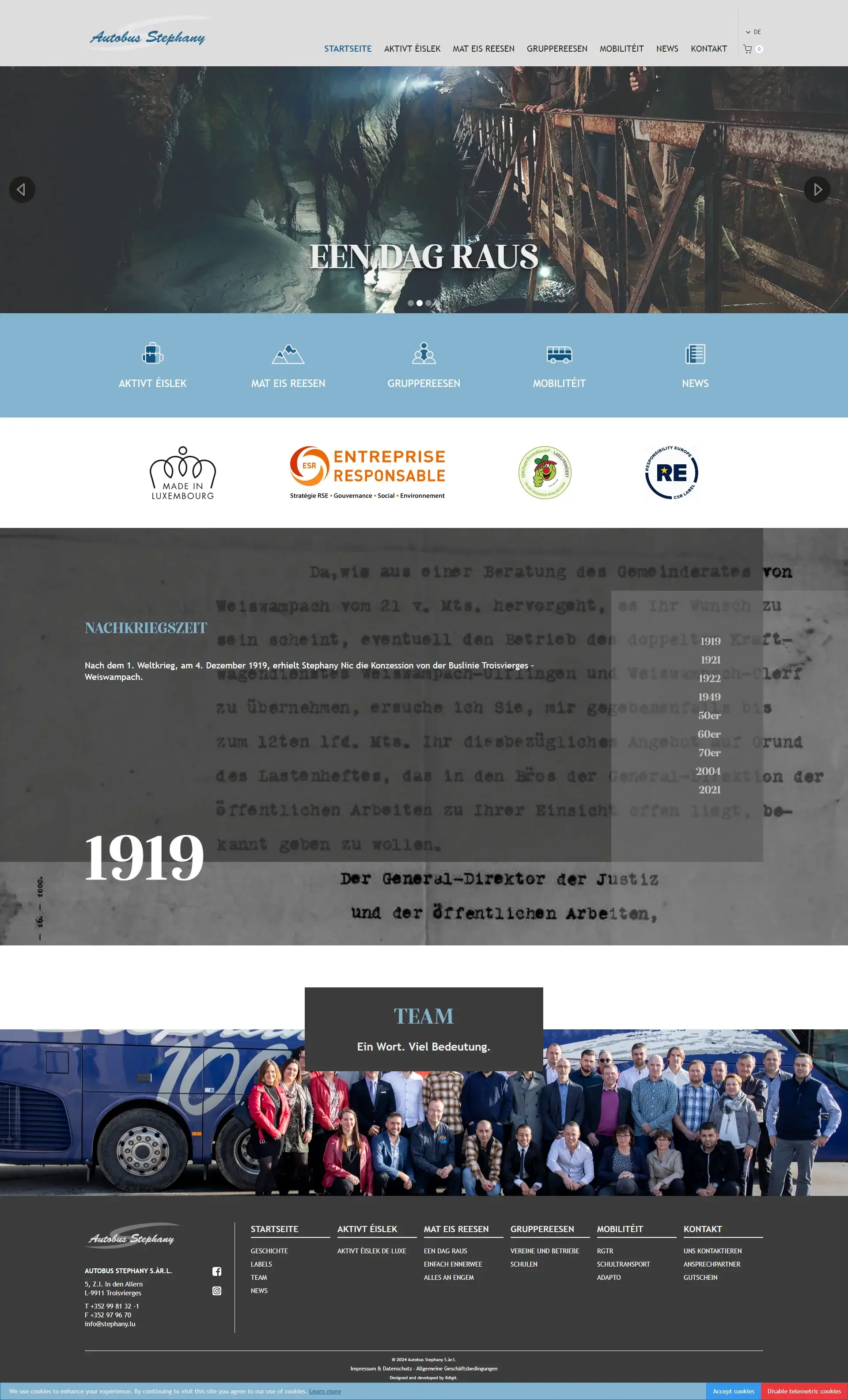 Stephany, Website design by QuantraLoop