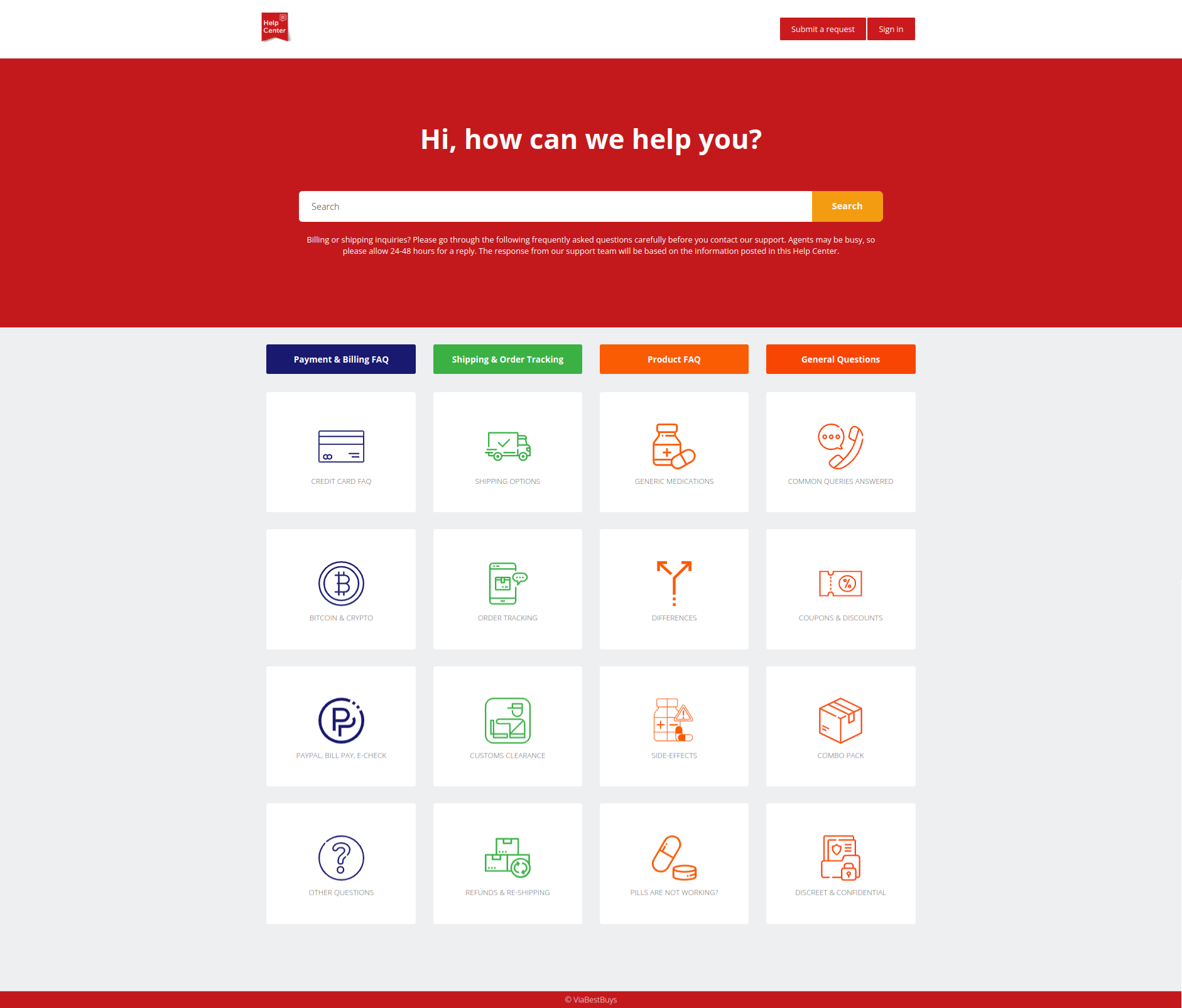 ViaBestBuy, Online Store design by QuantraLoop